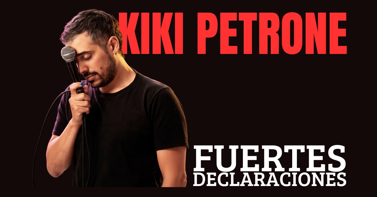 Kiki Petrone llega a Barcelona con su unipersonal de stand-up. Historias, delirios y confesiones con humor desde los 40. ¡No te lo pierdas!