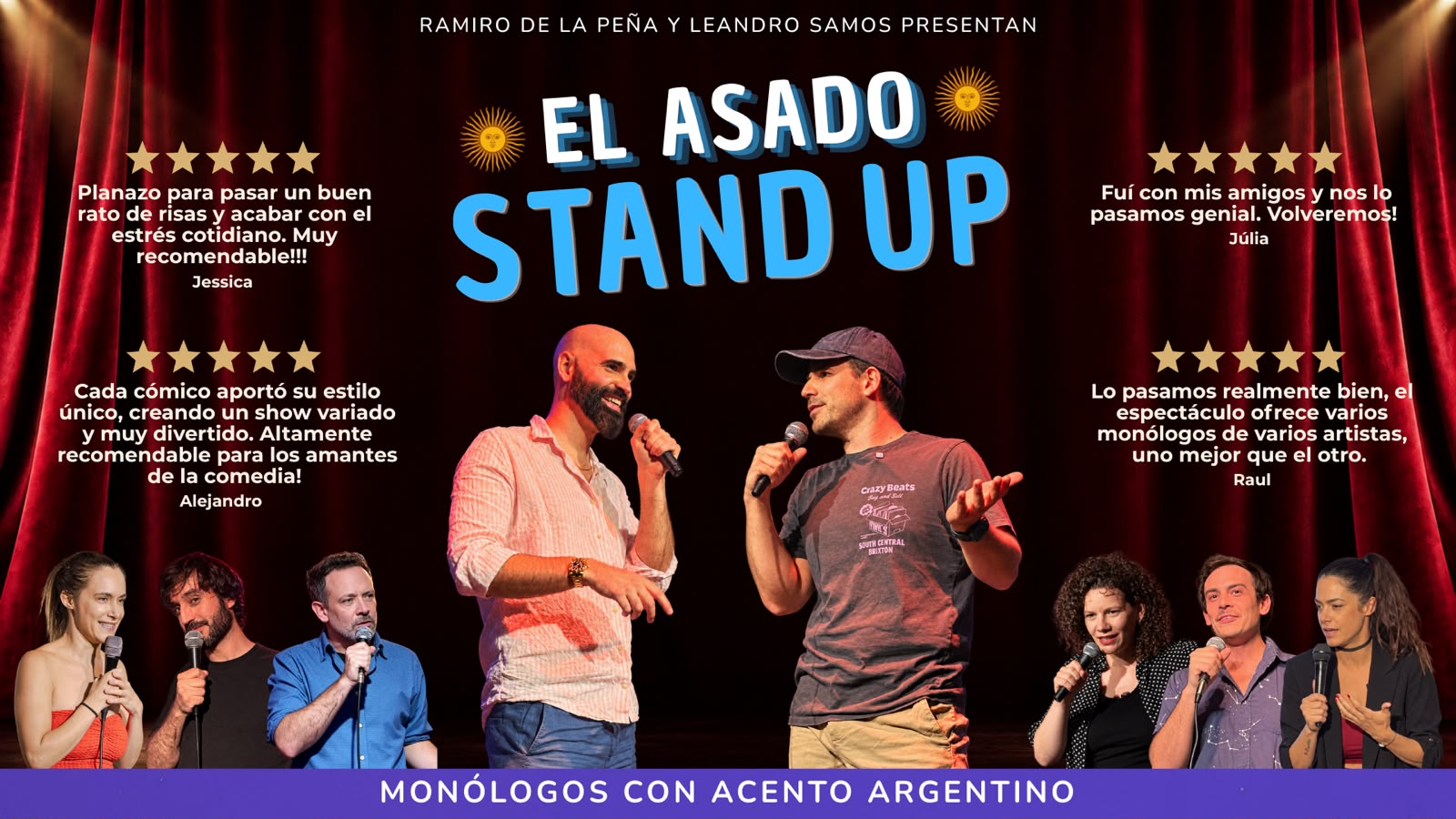 La Scaloneta del Stand Up - Humor Argentino en Barcelona