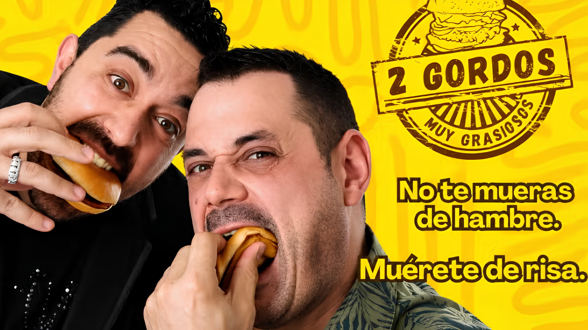 Dos Gordos muy Grasiosos, show de stand-up comedy en Secret Comedy Club Barcelona