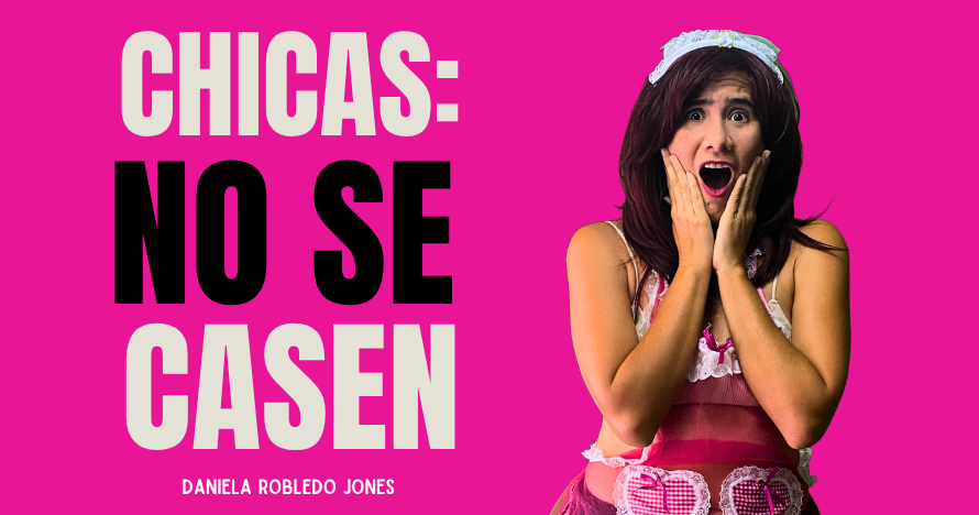 Daniela Robledo Jones presenta Chicas no se casen en Secret Comedy Club Barcelona